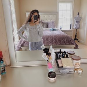 Just Chill Cropped Long Sleeve